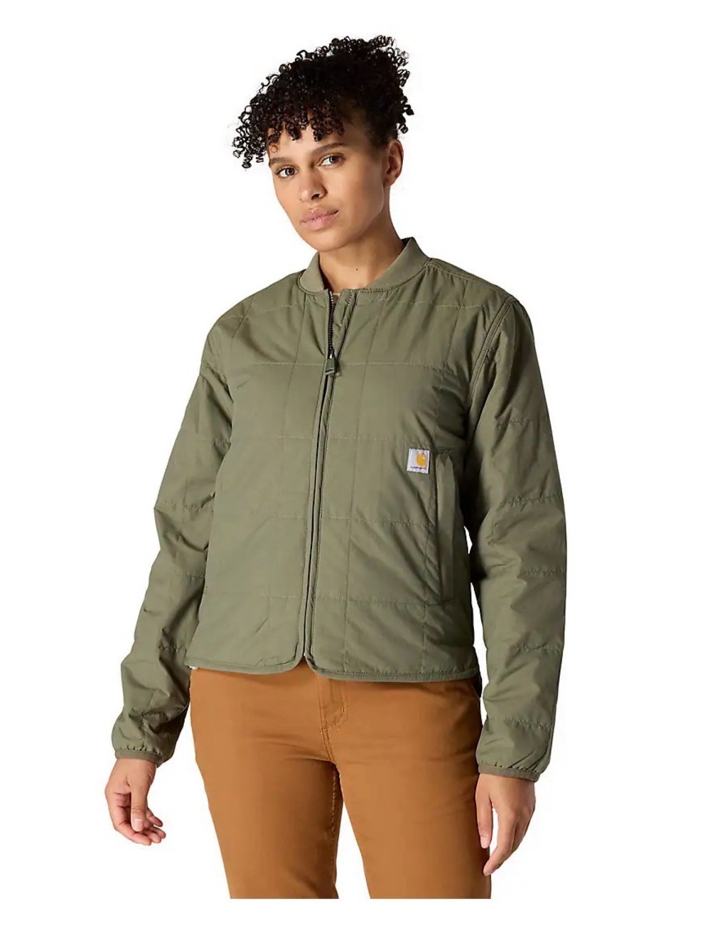 Carhartt Women’s plus size Rockford insulated jacket dusty olive 2x